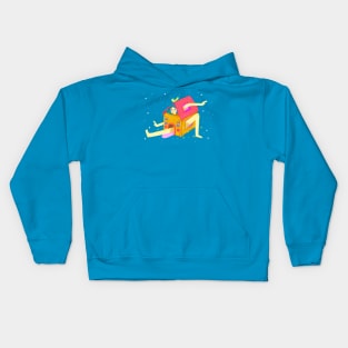 covid time Kids Hoodie